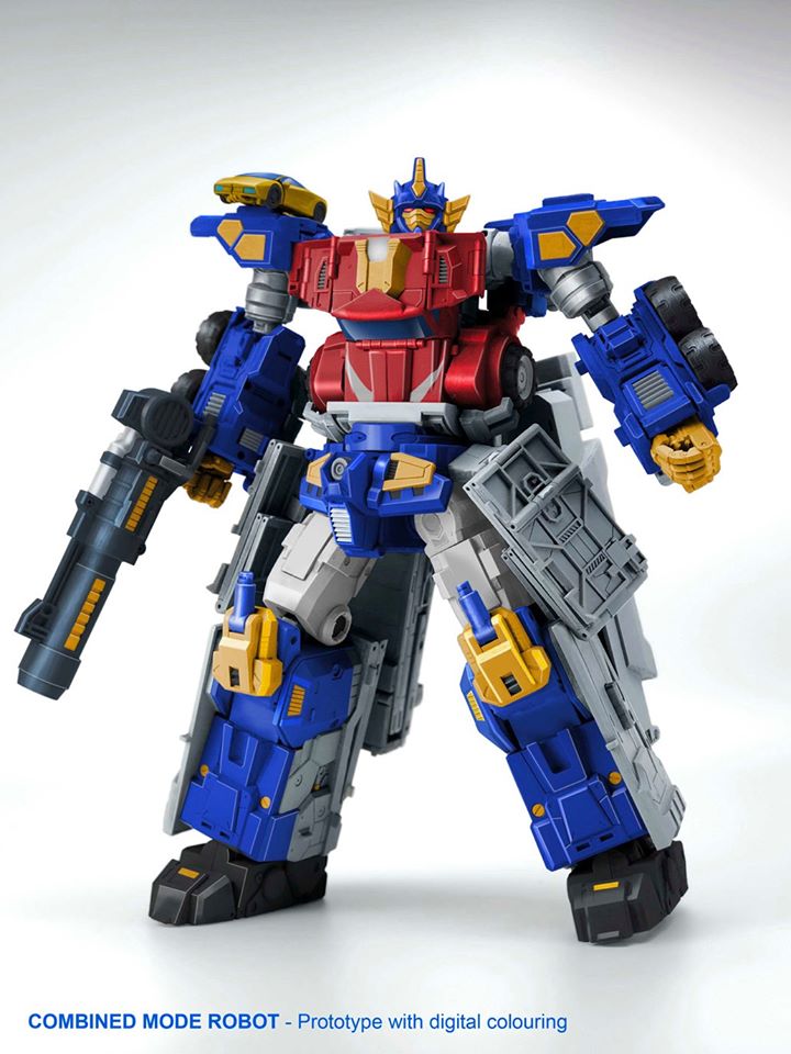 First Look! Color Images Fans Hobby MB-15 Naval Commander
